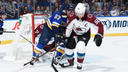 St. Louis Blues Gabriel Landeskog 21 October 2019