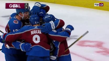 Lehkonen ja Rantanen maalinteossa