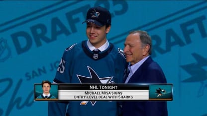 Michael Misa signs ELC with Sharks