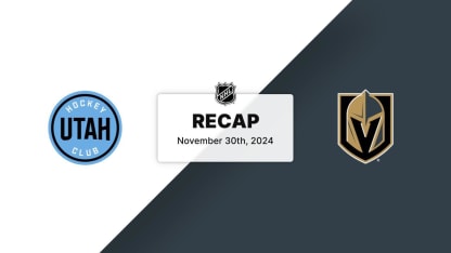 UTA at VGK | Recap