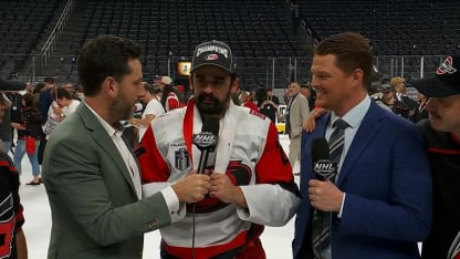 Seth Jarvis on winning the Stanley Cup