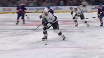 LAK@NYI: Moore scores goal against Ilya Sorokin