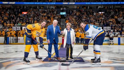Terry Crisp Puck Drop