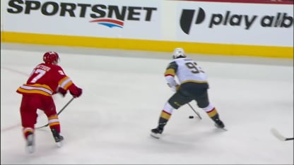 VGK@CGY: Korczak scores goal against Devin Cooley