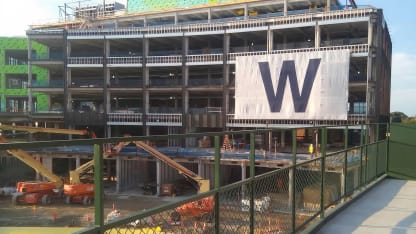 Wrigley W flag construction