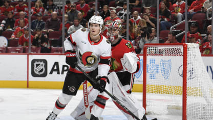 Ottawa Senators Chicago Blackhawks game recap October 28 2025