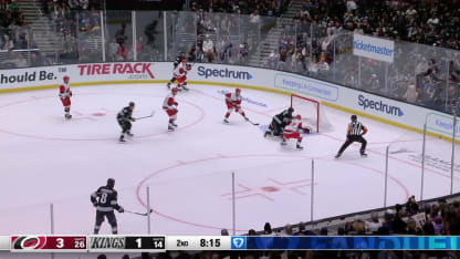 CAR@LAK: Bussi with a great save against Phillip Danault
