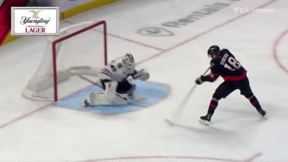 Stützle fait tout le travail en I.N.