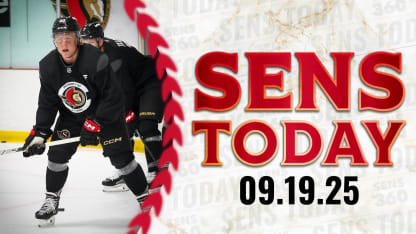 Sens Today: Cozens and Zetterlund Ready for Camp