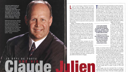 Claude Julien spread