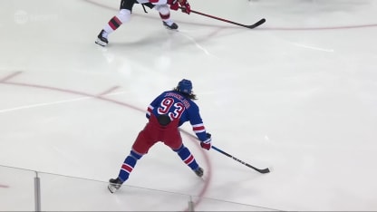 NJD@NYR: Zibanejad scores goal against Jacob Markstrom