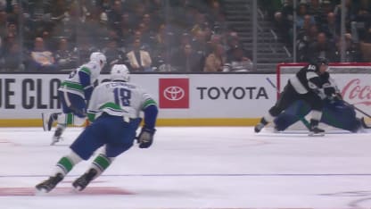 VAN@LAK: Moore scores goal against Nikita Tolopilo