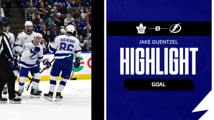 TBL at TOR | Guentzel cleans up rebound