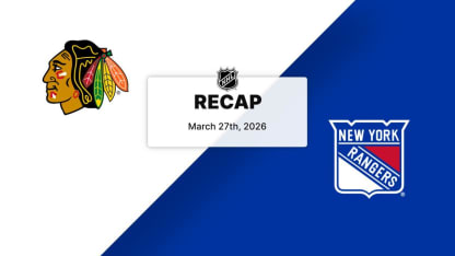 CHI at NYR | Recap