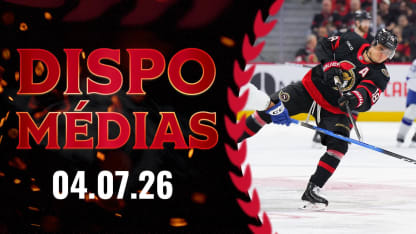 Tim Stützle dispo médias après le match contre TBL