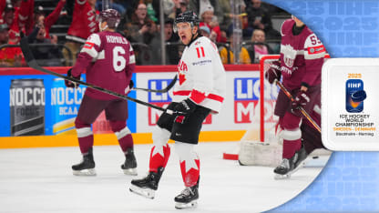 Canada routs Latvia