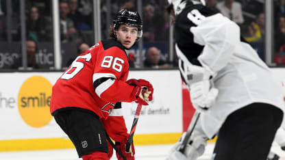 Jack Hughes Devils Kings