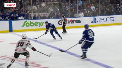 CHI@TOR: Joshua scores goal against Spencer Knight