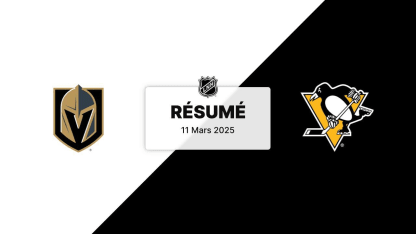 VGK vs PIT | Résumé 11/03/2025
