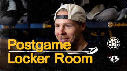 Locker Room Raw: Geekie, Zacha, Pastrnak, H. Lindholm