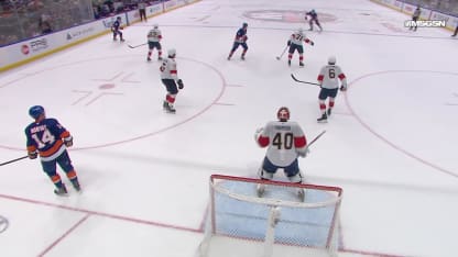 FLA@NYI: Holmstrom scores PPG against Daniil Tarasov