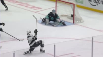 LAK@SEA: Kempe scores goal against Niklas Kokko