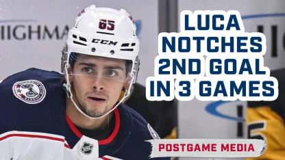 Luca Del Bel Belluz Notches 2nd Goal in 3 Preseason Games 💥 | Postgame Media