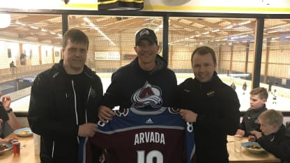 Arvada Pee Wee Team Jr. Avalanche AIK Community Amateur hockey Stockholm Sweden