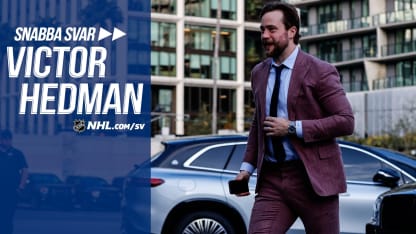 Snabba svar med Tampa Bay Lightnings Victor Hedman