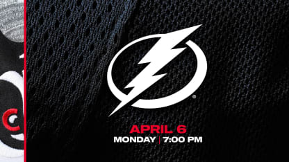 Monday, Apr. 6 vs. Tampa Bay (7 p.m.)