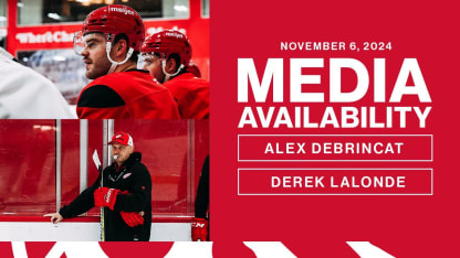 Alex DeBrincat & Derek Lalonde Media Availability