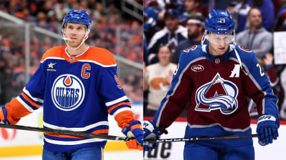 McDavid MacKinnon split pod