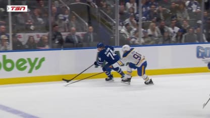 BUF@TOR: Domi scores goal against Colten Ellis