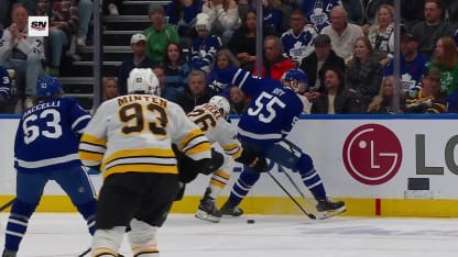 BOS@TOR: Maccelli scores goal against Jeremy Swayman