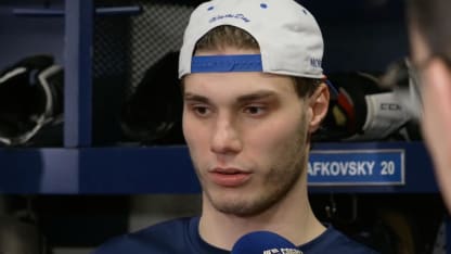 Postgame vs. DET: Slafkovsky