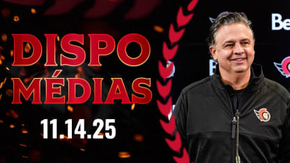 Travis Green dispo médias