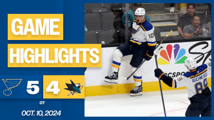 Highlights: STL 5, SJS 4