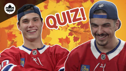 Quiz sucré avec les Canadiens