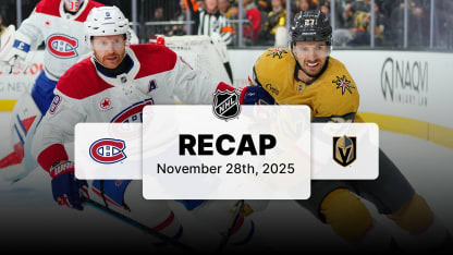 MTL at VGK | Recap