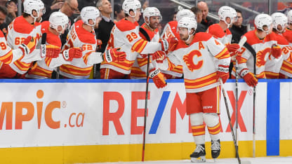 Calgary Flames Edmonton Oilers game recap October 13