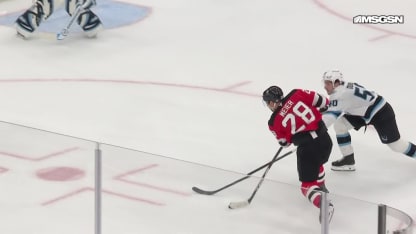 UTA@NJD: Meier scores goal against Karel Vejmelka