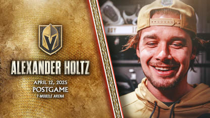 Alexander Holtz Postgame 4/12