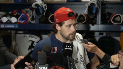 Après-match c. SJS : Anderson