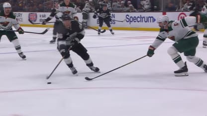 MIN@LAK: Fiala scores goal against Filip Gustavsson