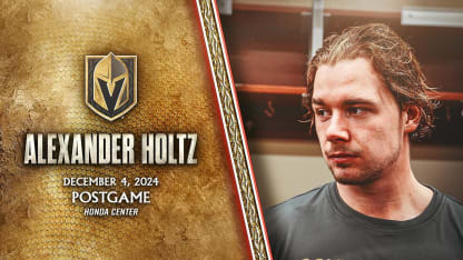 Alexander Holtz Postgame 12/4