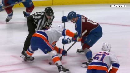 NYI@COL: Heineman scores goal against Scott Wedgewood