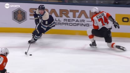 PHI@CBJ: Marchenko scores goal against Dan Vladar