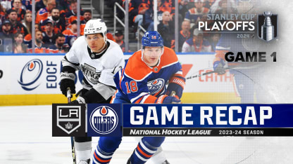 Los Angeles Kings Edmonton Oilers Game 1 recap April 22