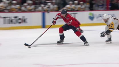 PIT@WSH: McMichael scores empty-net goal