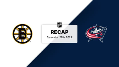 BOS at CBJ | Recap